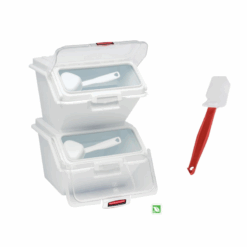 2 recipientes para ingredientes ProSave® + espátula Hi Heat