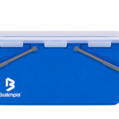 Balde rectangular con tapa 25L