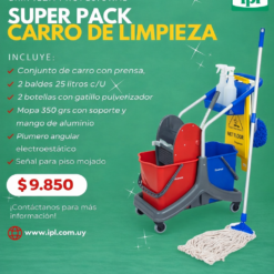 Super Pack carro de Limpieza