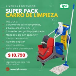 Super Pack carro de Limpieza