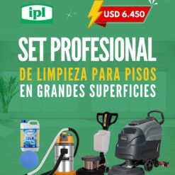 SET MAQUINARIA PROFESIONAL LIMPIEZA DE PISOS