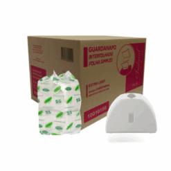 Pack caja de servilletas zig-zag (estilo bar) + servilletero